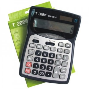 Poza Calculator de birou, 16 digiti, T2000 TM6016