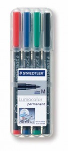 Poza Set lumocolor permanent - M 0.8-1mm 4culori/set STAEDTLER