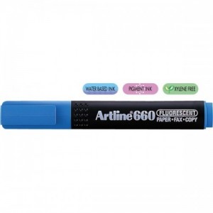Poza Textmarker fluorescent 1.0-4.0mm, ARTLINE 660 - albastru