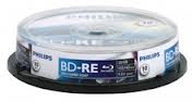 Poza BD-RE (10 buc. Spindle, 2x) PHILIPS