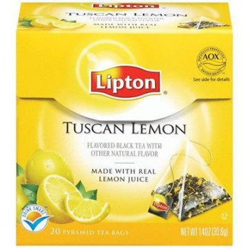 Poza Ceai Lipton piramide 20px1.7gr - Lemon.