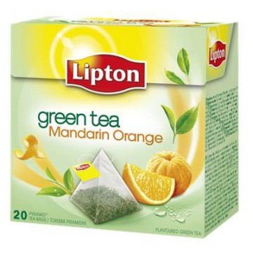 Poza Ceai Lipton piramide 20px1.7gr - Mandarin Orange.