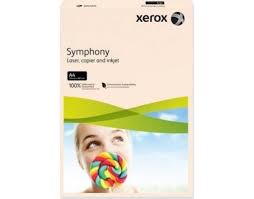 Poza Carton color, A4, 160 g/mp, roz-portocaliu (salmon), 250 coli/top, XEROX Symphony.