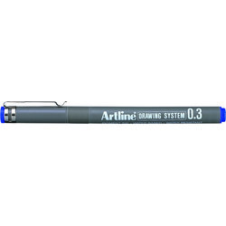 Poza Marker pentru desen tehnic, 0.3mm, ARTLINE - albastru. Poza 8682
