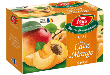 Poza Ceai Fares,cu caise È™i mango, 20 plicuri/cutie. Poza 9061