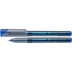 Poza OHP Permanent marker SCHNEIDER 220 S, superfine - 0,4mm - albastru. Poza 9498